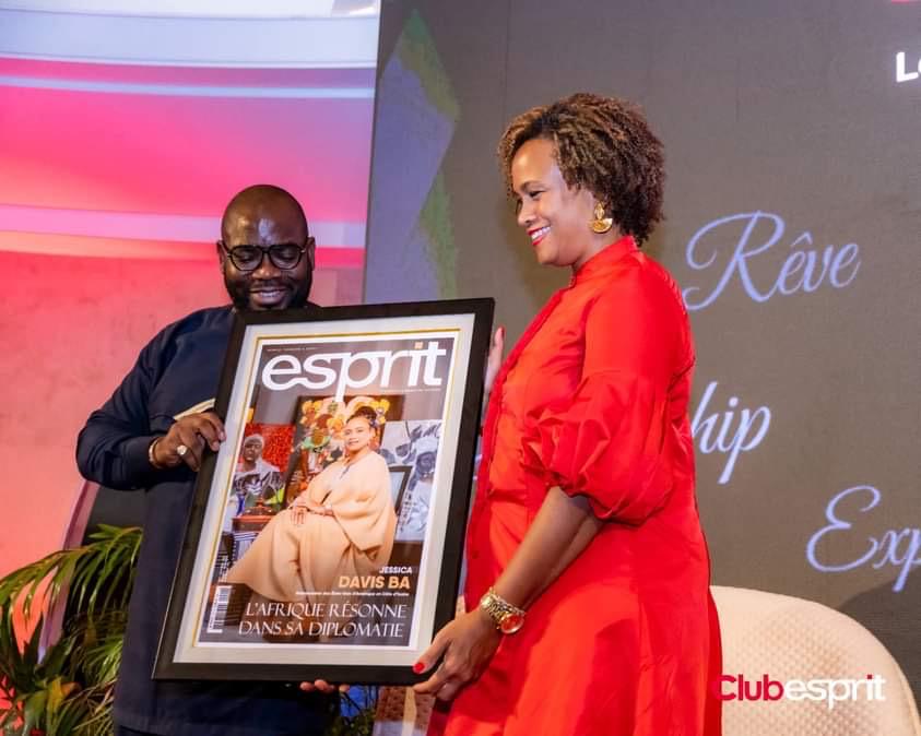 Club Esprit avec l'ambassadeur Jessica Davis Ba :  « J’ai espoir en l’avenir de l’Afrique »